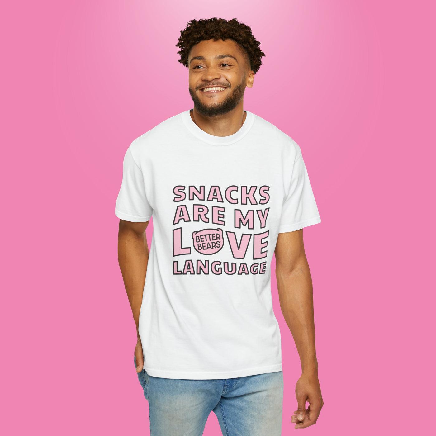 Snacks Are My Love Language - Unisex T-shirt - Limited Edition Valentines Day