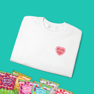 Snacks Are My Love Language Sweatshirt - Limited Edition Valentines Day