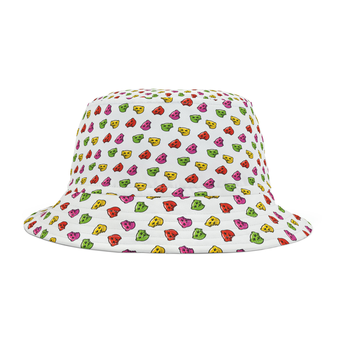 White Better Bears Bucket Hat